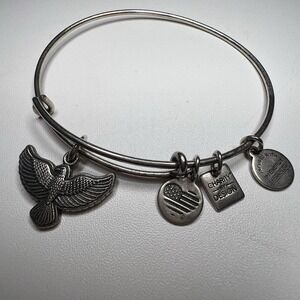 Alex and Ani Charity by Design Bracelet - Team Red, White, & Blue Retired VTG‎
